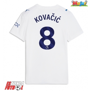Manchester City Mateo Kovacic #8 Tercera Equipación Mujer 2026-27 Manga Corta